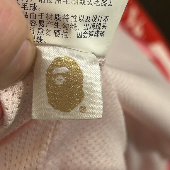 A Bathing Ape Pink ABC Bapesta Tape Tracksuit - Picture 4 of 10